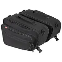 Louis Kit de sacoches de selle noir