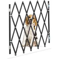 Relaxdays Barrière pour chiens (17 - 118 cm)