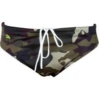 Turbo Commando Swimming Brief Vert S Homme