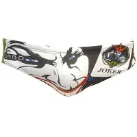 Turbo New Joker Swimming Brief Blanc L Homme