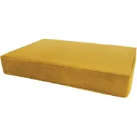 Madison Oreiller orthopédique Velvet jaune S