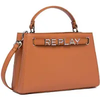 Replay sac à main sac à épaule bandoulière Handbag Brick Brown terracotta