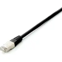 Equip - Câble de raccordement - RJ-45 (M) vers RJ-45 (M) - 2 m - S/FTP - CAT 6a - sans halogène, toronné - Noir