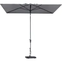 Madison Parasol Madison Mikros Luxe Polyester Light Gris 200 x 300 cm
