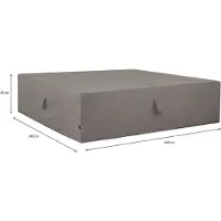 Madison Housse Meubles de Jardin Madison Grey 240x190x85 cm