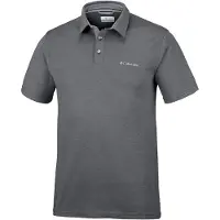 Columbia Nelson Point Short Sleeve Polo Gris XL Homme