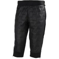 Helly Hansen 3/4 Lifaloft Insulated Base Layer Shorts Noir XL Homme