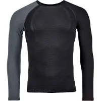 Ortovox - Sous-vêtement thermique - 120 Comp Light LS M Black Raven en Laine - Taille S - Noir