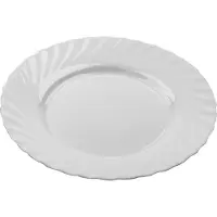 Luminarc 6x Frühstücksteller Trianon, Assiettes, Blanc