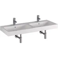 Geberit Doppelwaschtisch iCon 120 cm wei 124120000