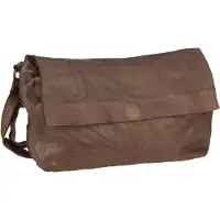 Harold's Cuir sac à épaule sac à épaule bandoulière Submarine Handbag Flap Brown marron foncé