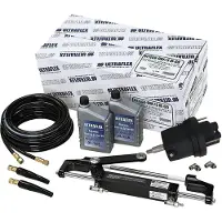Ultraflex Hytech 175cv Hydraulic Steering System Argenté