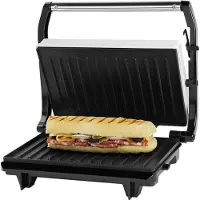 Ecg Panini, Machine à panini, Blanc, Noir