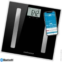 Medisana BS A45 connect avec App - Balance d'analyse corporelle jusqu'à 180 kg Pèse-personne
