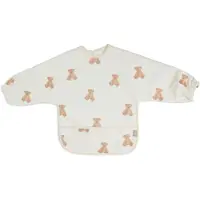 Jollein Bavoir Jollein Waterproof met mouw Teddy Bear