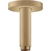 Hansgrohe Raccordement de plafond S, 10 cm, finition bronze brossé