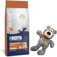 Bozita Puppy & Junior Croquettes Chien sans Blé - Poulet - 12,5 kg