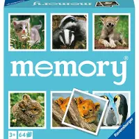 Ravensburger memory Tierkinder - 20879 - le jeu classique pour les fans d'animaux, jeu de mémoire pour 2 à 8 joueurs à partir de 3 ans