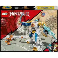LEGO 71761 NINJAGO Zane Power-Up-Mech EVO, Jouet à partir de 6 ans avec figurine ninja et serpent