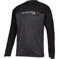 Endura T-Shirt fonctionnel 'Burner' noir / blanc