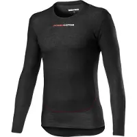 Castelli Prosecco Tech Long Sleeve Base Layer Noir L Homme