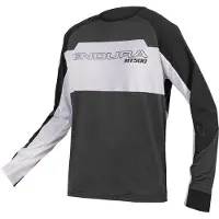 Endura Maillot MT500 Burner Lite E3230 - hommes, long, noir - Taille M