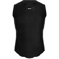 Santini Primaloft Dry Sleeveless Base Layer Noir XL Homme