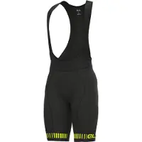 ALÉ Strada Cuissard à bretelles Noir S Homme Noir S