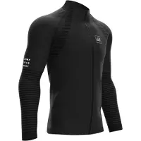 Compressport Sweatshirt - Seamless Zip - noir