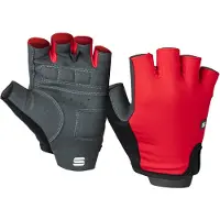 Sportful Matchy Short Gloves Rouge M Homme