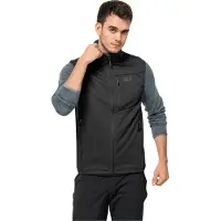 Jack Wolfskin Highest Peak Vest Noir L Homme