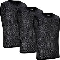 Gripgrab Ultralight Mesh Sleeveless Base Layer 3 Units Noir S Homme