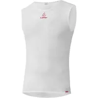 Loeffler Transtex Light+ Sleeveless T-shirt Blanc 56 Homme