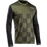 Northwave Sharp Long Sleeve Enduro Jersey Vert,Noir L Homme