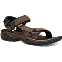 Teva Terra Fi 5 Universal Leather Sandalen - Donkerbruin - Maat 43