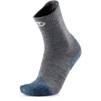 Therm-ic Chaussettes - Trekking Temperate Crew - grey/navy