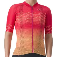 Castelli Maillot de cyclisme à manches courtes - CLIMBER'S 2.0 W - Rouge S