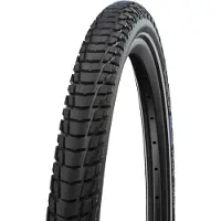 Schwalbe Marathon PLUS TOUR Pneu Tringle Rigide - Performance | Addix-E | Smart DualGuard - ECE-R75 - 28x1.75'' | Black Reflex