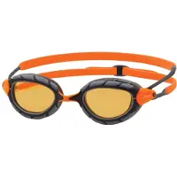 Zoggs Predator Pol Ultra Polarized Swimming Goggles Orange,Gris Small