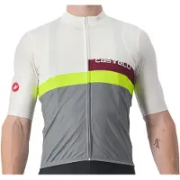 Castelli A Blocco Short Sleeve Jersey Blanc 2XL Homme