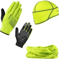 Gripgrab Accessoires Cyclisme Hi-Vis Essentials - Yellow Hi-Vis
