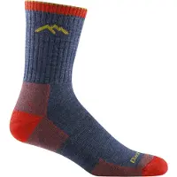 Darn Tough Hiker Micro Crew Midweight Chaussettes de Randonnée Homme - Denim