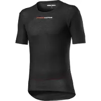 Castelli Prosecco Tech Short Sleeve Base Layer Noir 2XL Homme