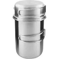 Tatonka Handle Mug 850 Set 4174-000 Stainless, mug avec couvercle