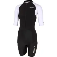 Zone3 Lava Long Distance Aero Short Sleeve Trisuit Noir XS Femme