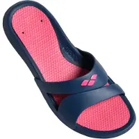 Arena Claquettes / Tongs 'NINA' gris basalte / rose