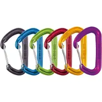 Ocun Hawk Wire Snap Hook 6 Units Argenté