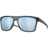 Oakley - Lunettes de soleil polarisées - Leffingwell Crystal Black Prizm Deep Water Polar - Noir