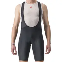 Castelli Short de cyclisme élastique Entrata 2 pour homme, noir, taille XL