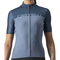 Castelli Velocissima Short Sleeve Jersey Bleu XL Femme